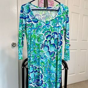 Lilly Pulitzer Kenzie Midi Dress in Lazy River